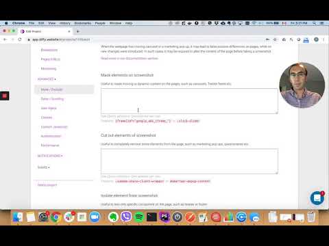 Diffy project settings