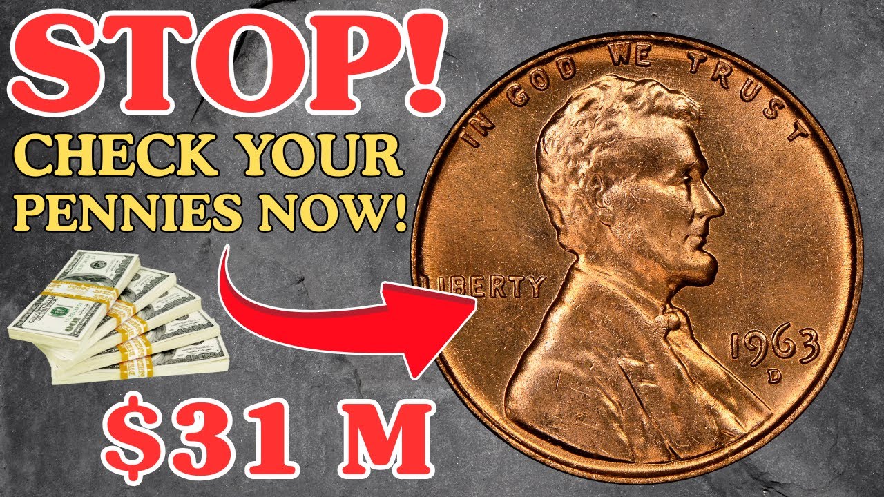 CHECK YOUR PENNIES NOW! These 5 Rare Lincoln Cents Could Make You a MILLIONAIRE Overnight!