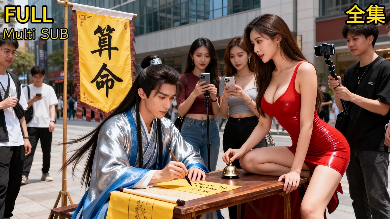 【全集】💥大師街頭算命被網紅嘲諷❤️‍🔥：都是騙人的！下秒一通電話，嚇全網都慌了！#drama #短劇 #短劇全集 #電影 #CEO #言情 #逆襲 #爽文