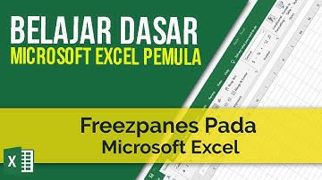 Cara Mengunci Kolom & Baris di Excel | Tutorial Excel Pemula Agar Data Tidak Bergeser