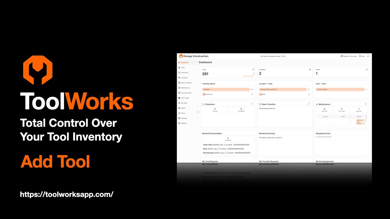 How to Manually Add a Tool in ToolWorks - YouTube