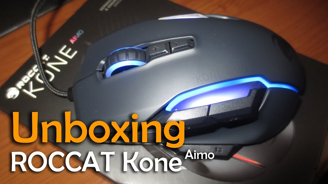 Roccat Kone Aimo Rgb Gaming Mouse Remastered Unboxing Review Youtube