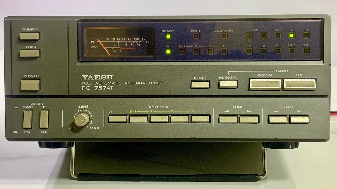 YAESU FC-757AT 全自動アンテナチューナー FC-757AT【YASESU】HF帯オートアンテナ・チューナー動作品 : トヨムラ
