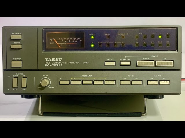 ☀️Yaesu FC-757AT HF Tuner 150W☀️ - YouTube