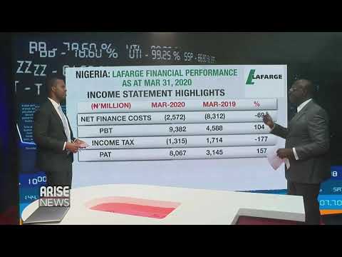 Lafarge Q1 2020 results analysis with Chika Mbonu