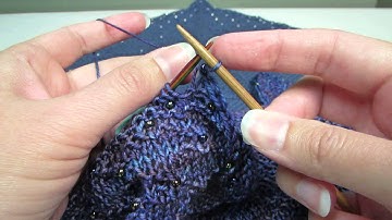 Beaded Bind-off