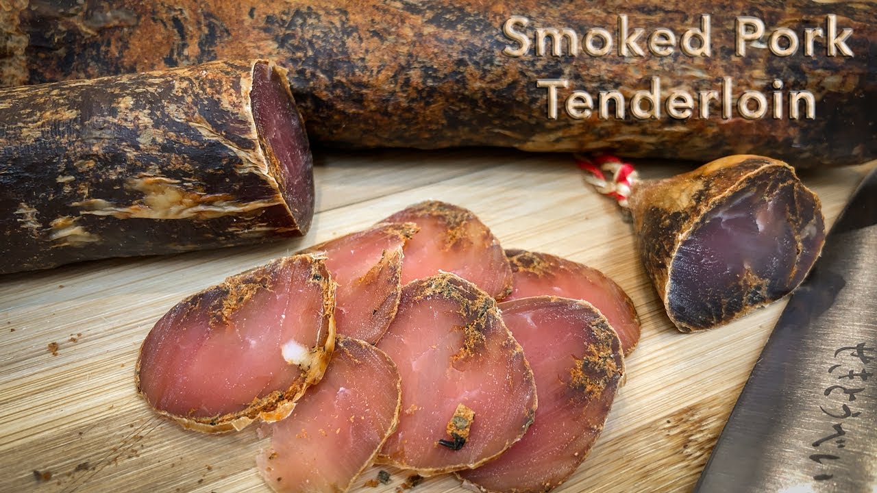 How to make Cold SMOKED PORK Tenderloin (pork fillet). YouTube