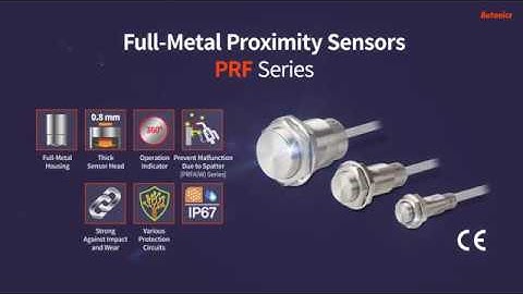 Autonics : Full-Metal Proximity Sensors PRF Series