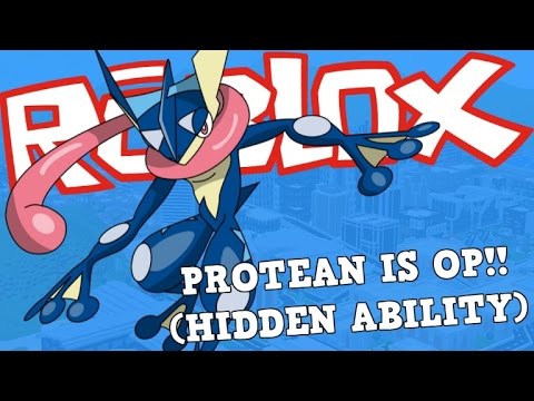 Protean Hidden Ability Greninja Is Op Roblox Pokemon Brick