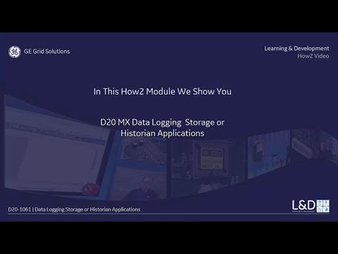 D20-1061 l Data Logging Storage or Historian Applications v1