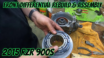 Part 2 of 2 - Leaking Seal turned into a rebuild of the front diff on this 900S.  How to guide!