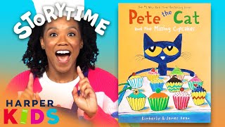 Pete the Cat and the Missing Cupcakes Read Aloud | Solving the Cupcake Mystery by HarperKids 26,579 views 6 months ago 9 minutes, 49 seconds