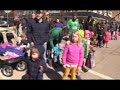 "Irish Fun Day" Parade at downtown La Salle