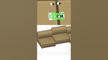 How to connect the sofa #mechanism #3dprinting #machine #solidworks #simulation