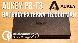 Aukey 16000mAh Quick Charge 2.0 Power Bank Review en Español | SIO by SIO Tech | Soluciones Informáticas Online 696 views 7 years ago 4 minutes, 25 seconds