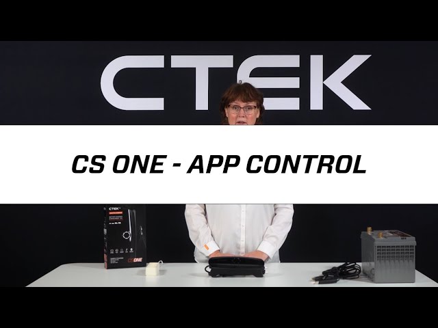 Tutorials - CTEK CS ONE - Charging 