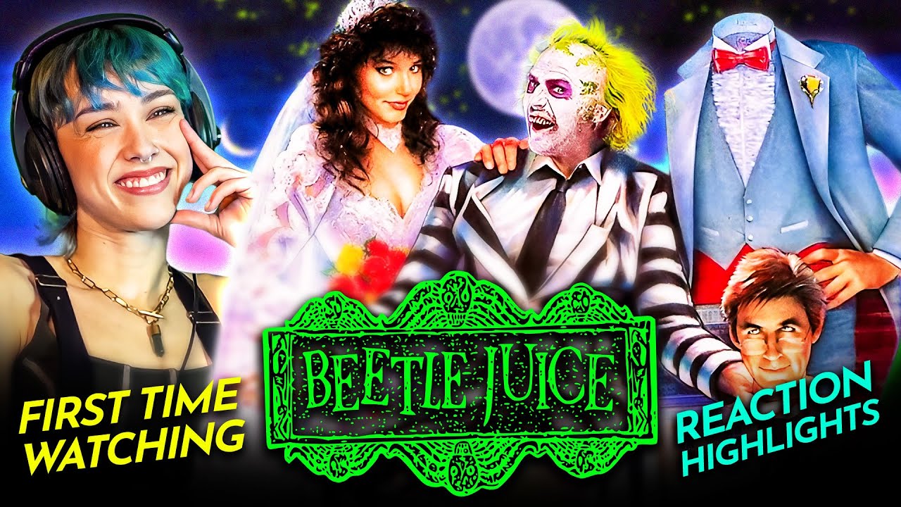 Nicki conjures BEETLEJUICE (1988) Movie Reaction FIRST TIME WATCHING