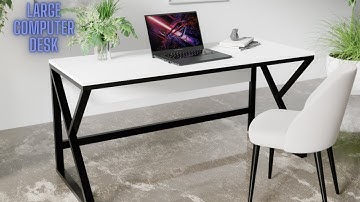 Assembly instructions of Updated Alden Computer Table by Riyan Luxiwood