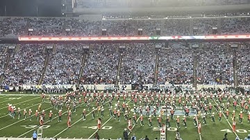 Marching 100 "About Damn Time" FAMU@UNC Halftime Part 2