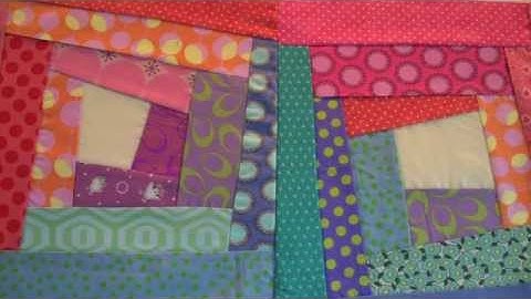 CRAZY LOG CABIN -- Closing (#22 of 22 videos) - LearnHowToQuilt.com CLASSES