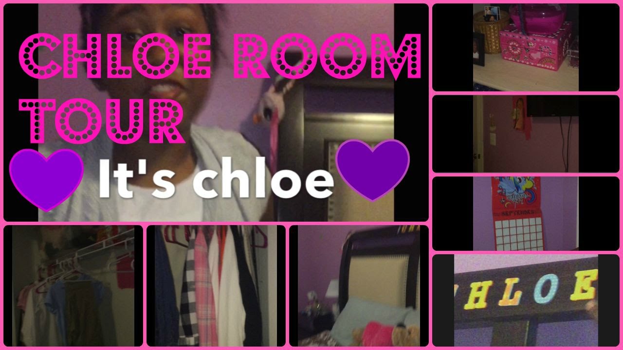chloe room tour