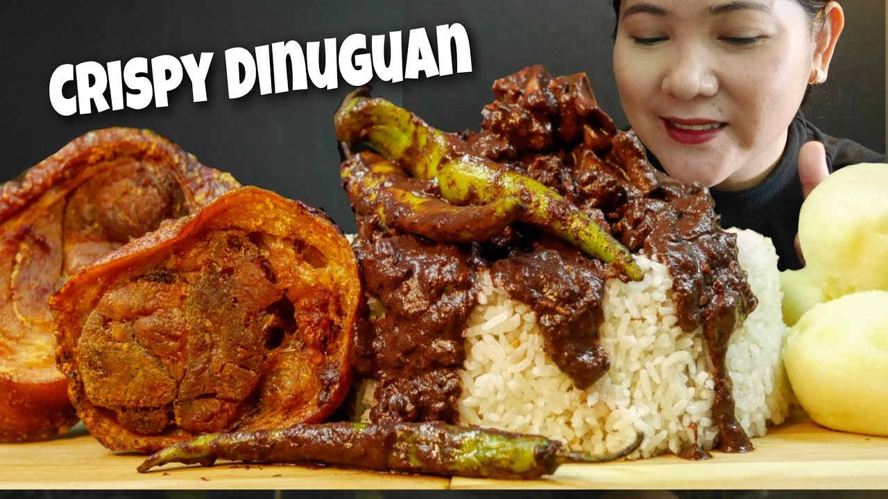 CRISPY PORK DINUGUAN MUKBANG BIOCO FOOD TRIP YouTube