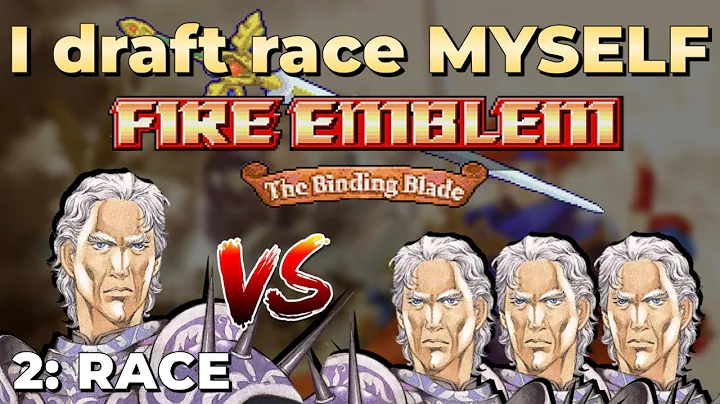 Only I can defeat MYSELF in the hardest GBA Fire Emblem draft race!