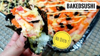 NO Oven Baked Sushi and 2 flavors in 1(Budget friendly and DIY recipe) Sushi Bake