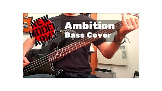 New Model Army - Ambition (Bass cover/playthrough)