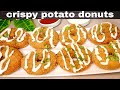 Crispy potato donuts recipe crispy potato snack  by chatkhare dar khane