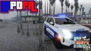 Playing GTA5 on a Rainy Day | Officer Patrol Ep. 2 | Boston PD | LSPDFR | PC Mods #lspdfr