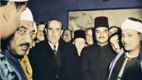 الشيخ أبو العينين شعيشع _ تلاوة اذاعية نادرة جدا من سورة المائدة فترة الخمسينيات