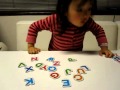 The Letters Of The Alphabet Cards Game アルファベットカードで遊ぶ3歳