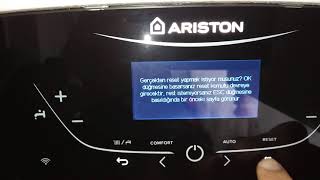 Ariston Kombi Reset Yapma 05326438578
