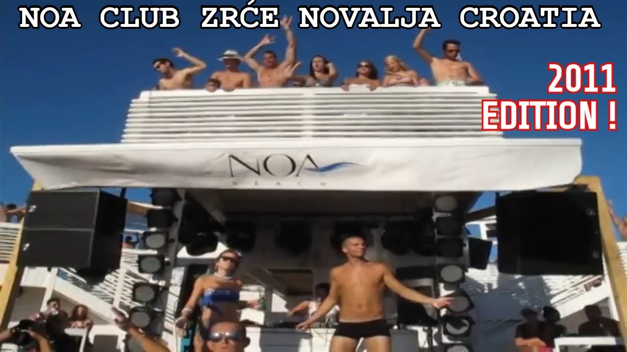 After Beach Party @ Noa club Zrće beach featuring Swedish House Mafia  " ON "( your name )
