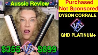 Dyson Corrale VS GHD Platinum + In depth Review First Impressions unboxing- Following The Ferrari’s