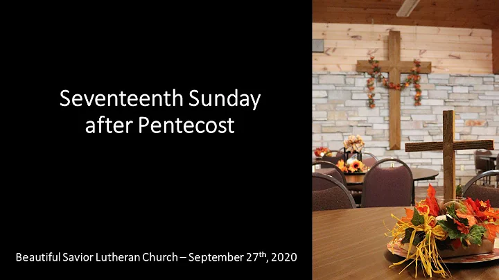 2020 09 27   September 27th, 2020 Sunday Service