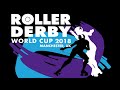 Roller Derby World Cup 2018 Korea vs. Belgium