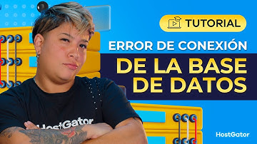 Error de conexión de la  base de datos