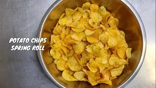 TURN POTATO CHIPS INTO SPRING ROLL / CHESSY CHIPS /