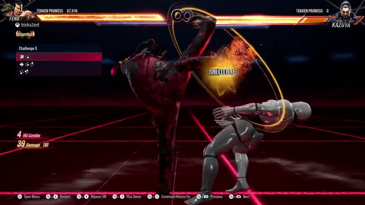 (TEKKEN 8 Beta) Feng Wei optimal combo