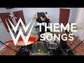 Wwe wwf wrestling theme songs on drums