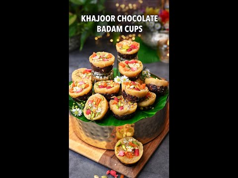 Khajoor Chocolate Badam Cups