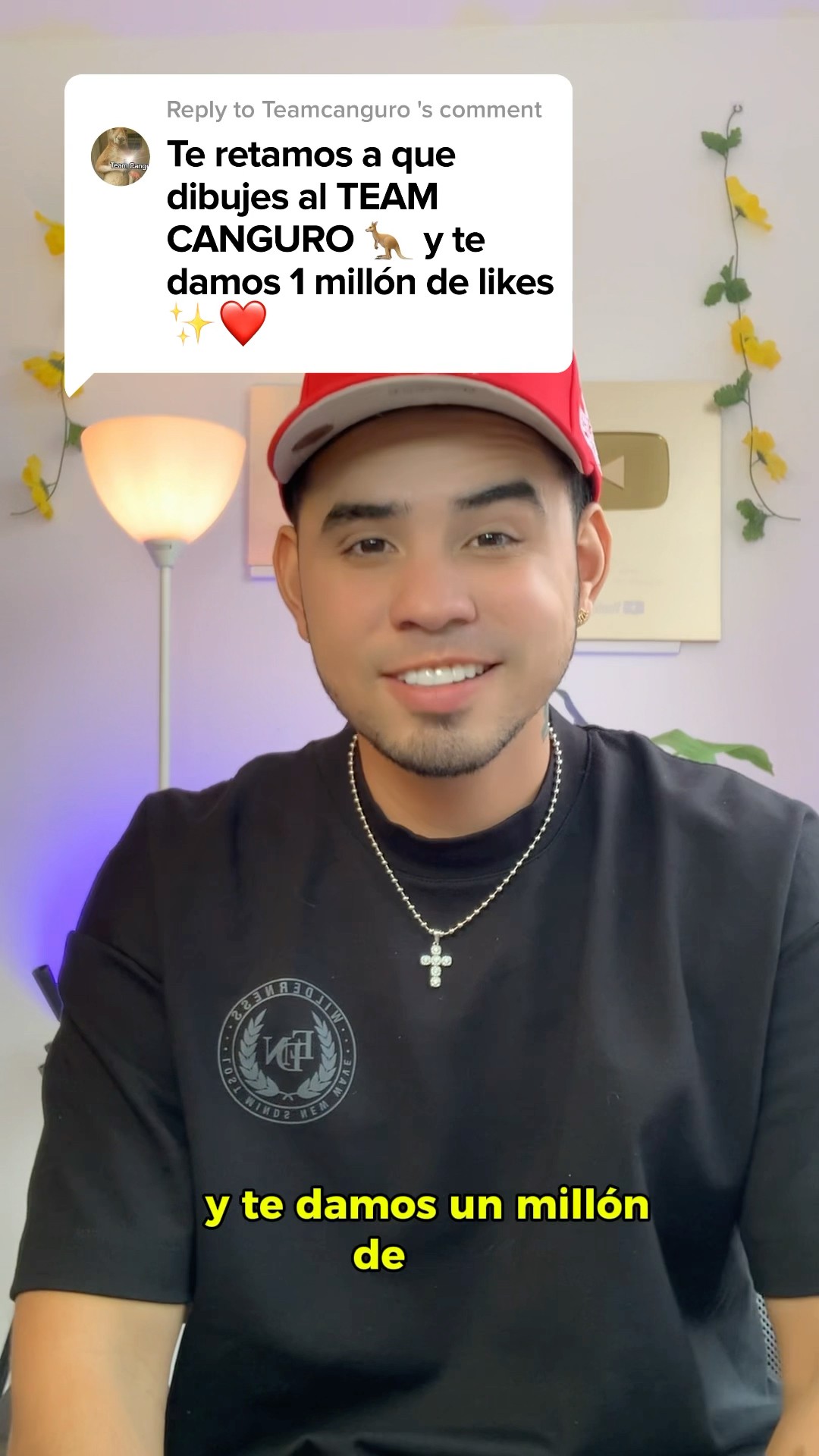Dibujé al Team canguro por 1 millón de likes ✨?❤️ #teamcanguro #arte ￼
