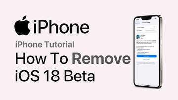 iOS 18: How To Remove iOS 18 Developer Beta From iPhone | Uninstall iOS 18 Update