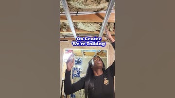 This will save you TONS of time! Resilient Channel Install Tip #construction #diy #shorts #viral