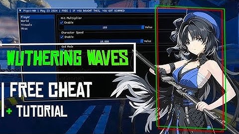 Wuthering Waves 2.7 Cheat 🔥 God Mode, Auto Kill, Teleport | Free Mod Menu PC