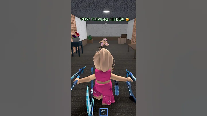 Icewing hitbox 😍 #roblox #mm2 #robloxmm2 #murdermystery2 #mm2roblox