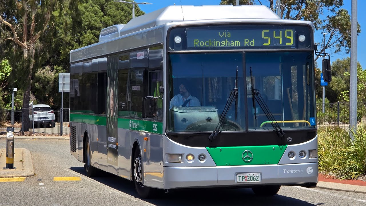 Transperth TP2062 Mercedes-Benz OC500LE CNG ZF Kickdown 