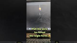 Pull the lamp wire 💡 → Login Form opens 🚀 #shorts #javascript #viral #coding #html #css #frontend